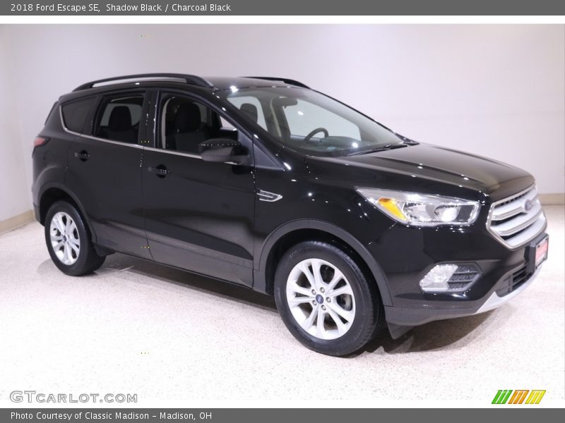 Shadow Black / Charcoal Black 2018 Ford Escape SE