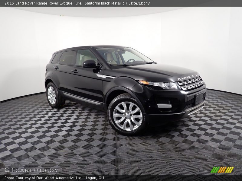 Santorini Black Metallic / Latte/Ebony 2015 Land Rover Range Rover Evoque Pure