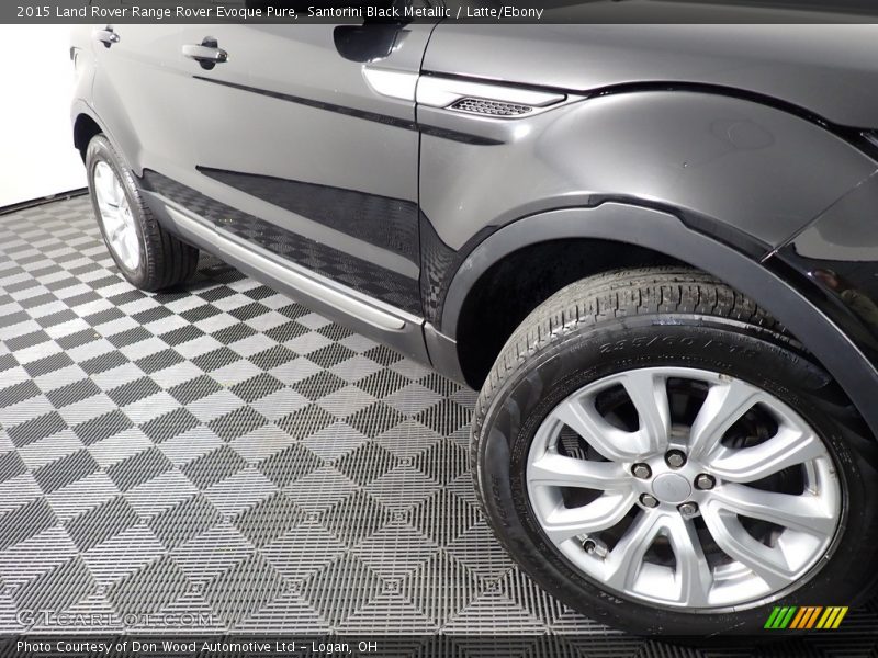 Santorini Black Metallic / Latte/Ebony 2015 Land Rover Range Rover Evoque Pure