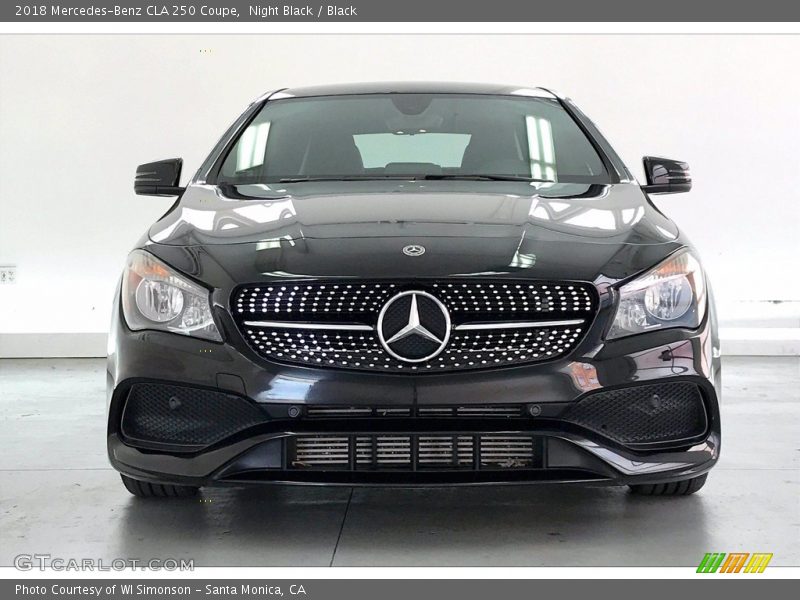 Night Black / Black 2018 Mercedes-Benz CLA 250 Coupe