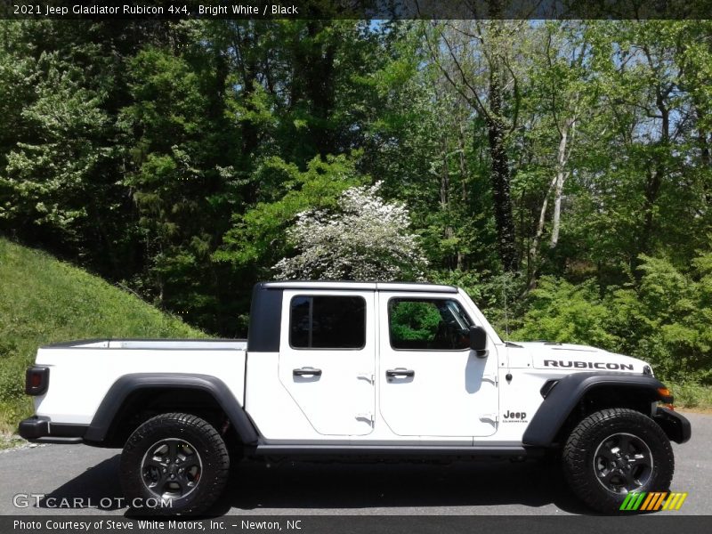 Bright White / Black 2021 Jeep Gladiator Rubicon 4x4