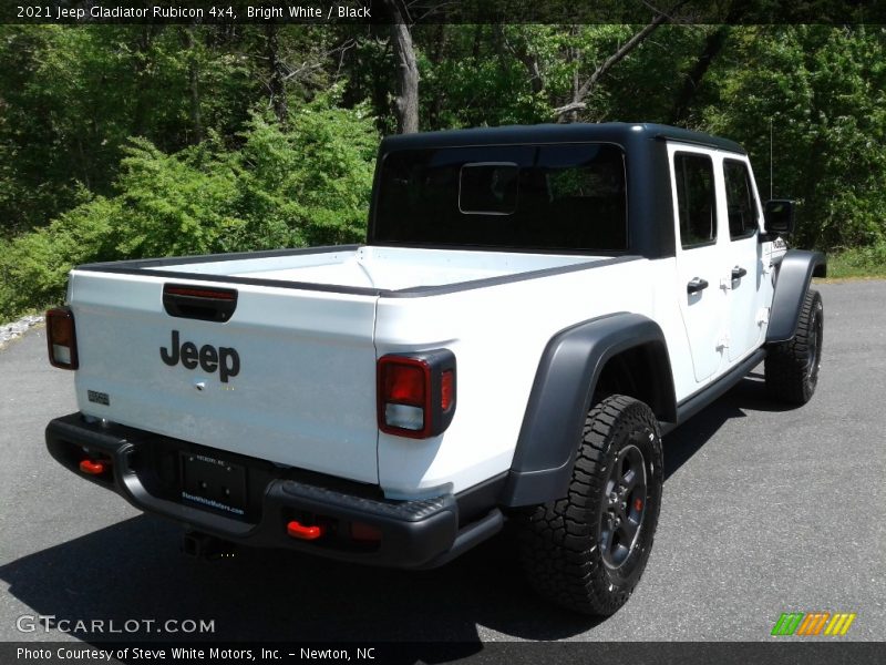 Bright White / Black 2021 Jeep Gladiator Rubicon 4x4