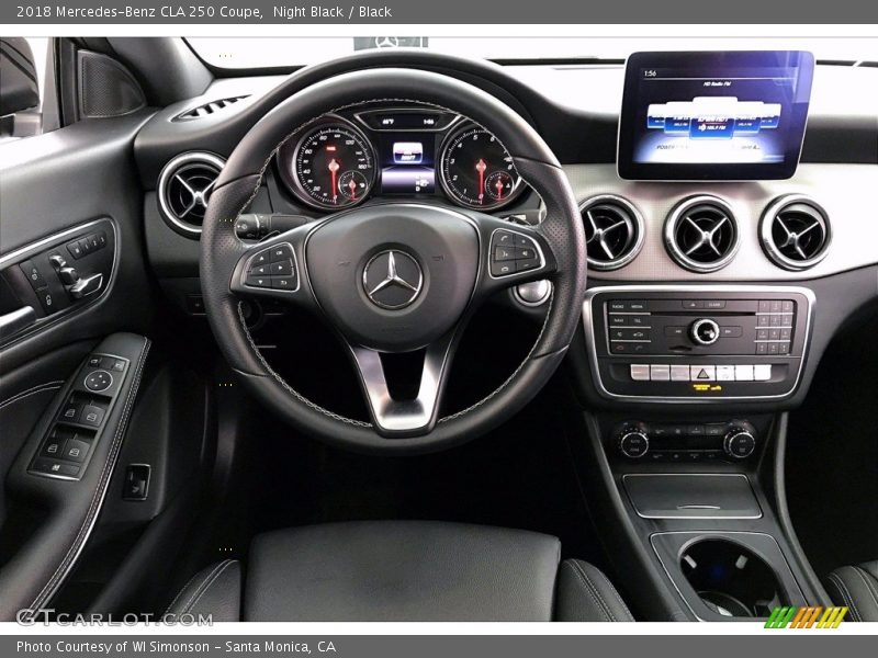 Night Black / Black 2018 Mercedes-Benz CLA 250 Coupe