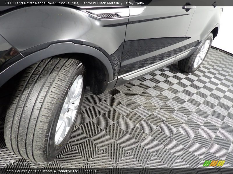 Santorini Black Metallic / Latte/Ebony 2015 Land Rover Range Rover Evoque Pure