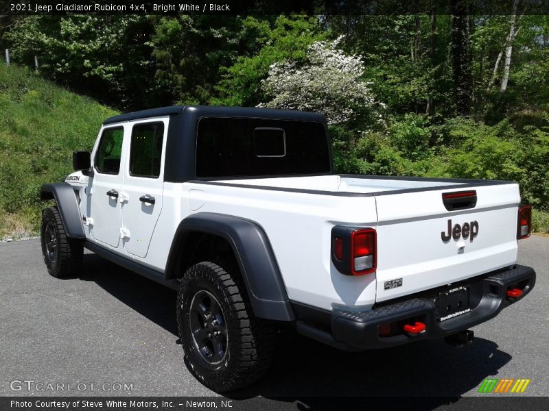 Bright White / Black 2021 Jeep Gladiator Rubicon 4x4