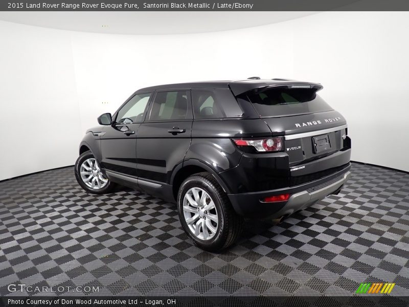 Santorini Black Metallic / Latte/Ebony 2015 Land Rover Range Rover Evoque Pure
