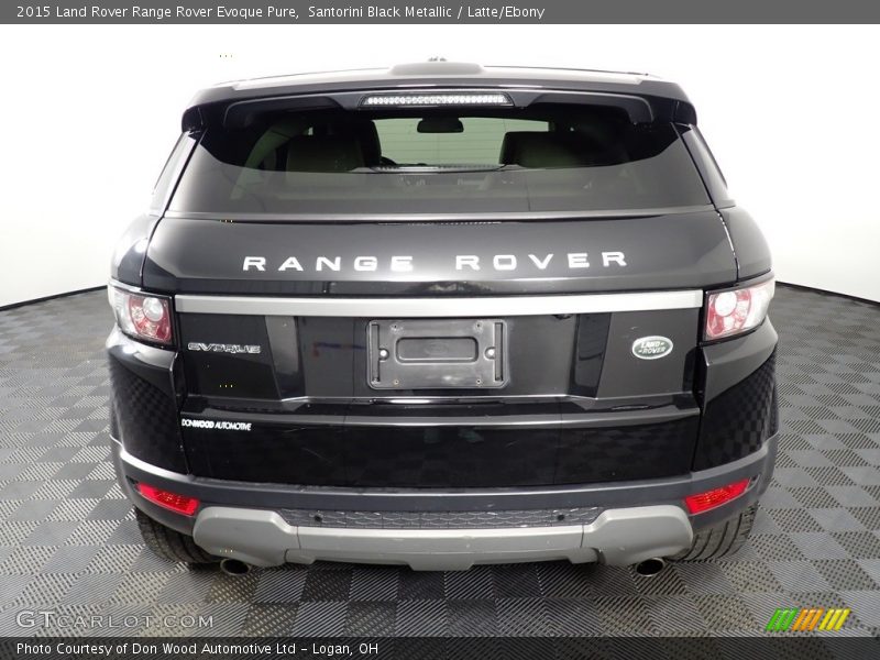Santorini Black Metallic / Latte/Ebony 2015 Land Rover Range Rover Evoque Pure