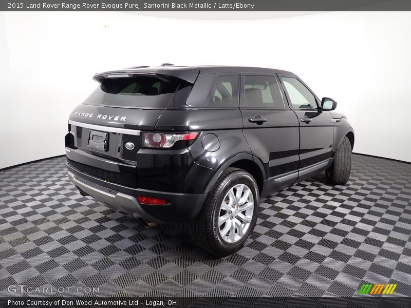 Santorini Black Metallic / Latte/Ebony 2015 Land Rover Range Rover Evoque Pure