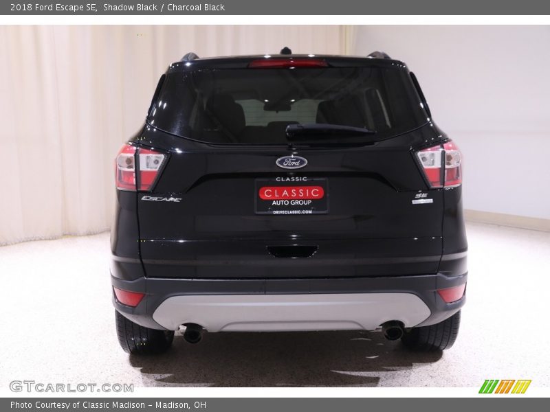 Shadow Black / Charcoal Black 2018 Ford Escape SE