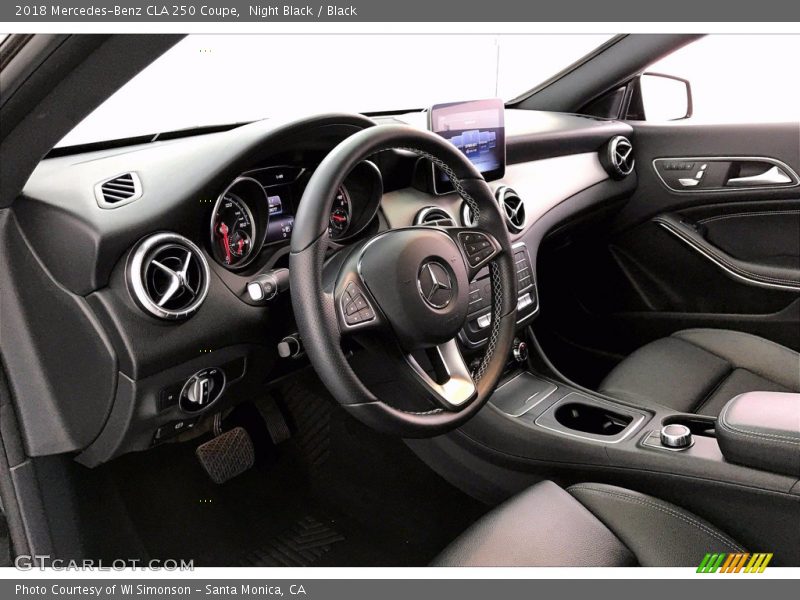 Night Black / Black 2018 Mercedes-Benz CLA 250 Coupe