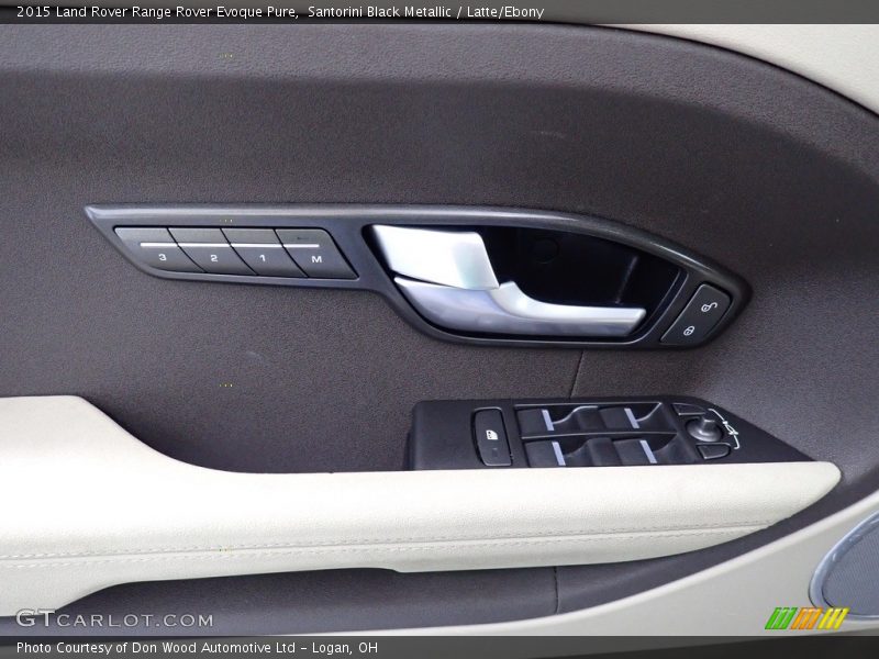 Santorini Black Metallic / Latte/Ebony 2015 Land Rover Range Rover Evoque Pure