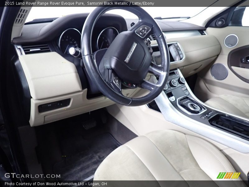 Santorini Black Metallic / Latte/Ebony 2015 Land Rover Range Rover Evoque Pure