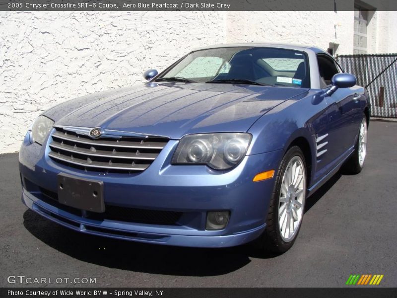Aero Blue Pearlcoat / Dark Slate Grey 2005 Chrysler Crossfire SRT-6 Coupe