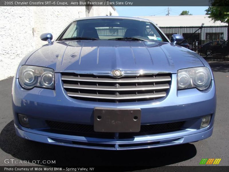 Aero Blue Pearlcoat / Dark Slate Grey 2005 Chrysler Crossfire SRT-6 Coupe
