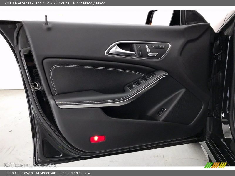 Night Black / Black 2018 Mercedes-Benz CLA 250 Coupe