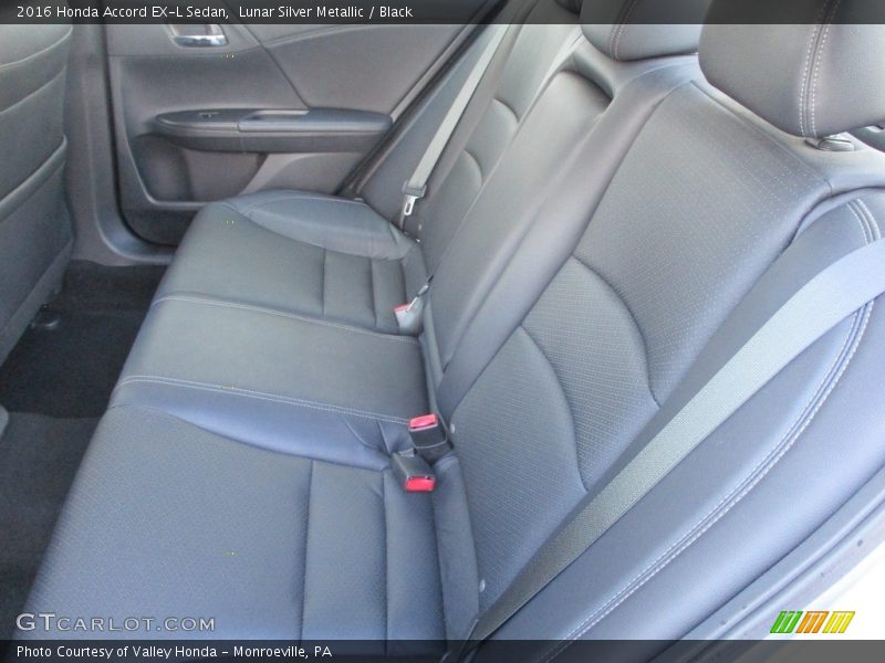 Lunar Silver Metallic / Black 2016 Honda Accord EX-L Sedan