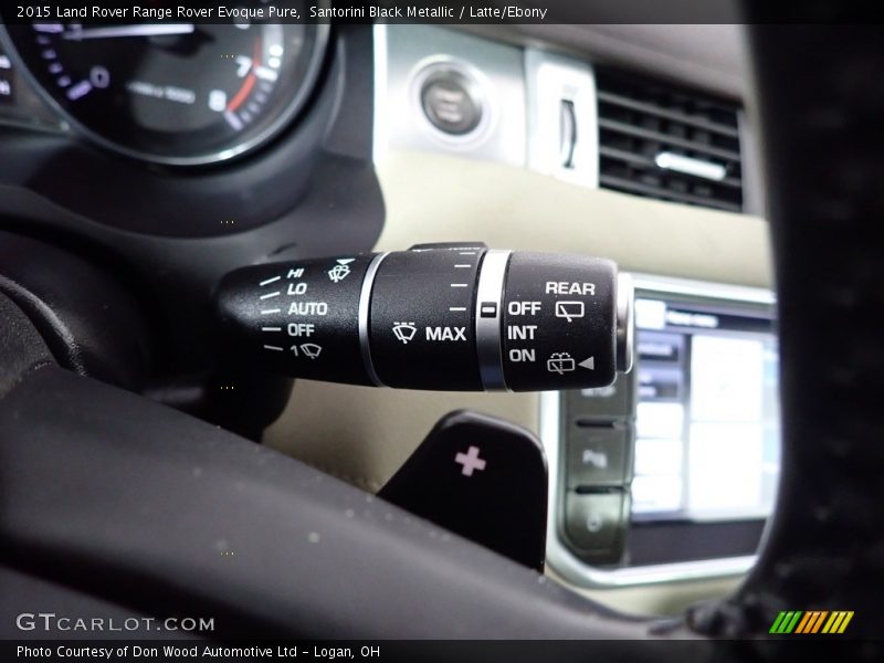 Santorini Black Metallic / Latte/Ebony 2015 Land Rover Range Rover Evoque Pure