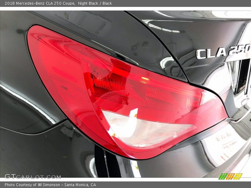 Night Black / Black 2018 Mercedes-Benz CLA 250 Coupe