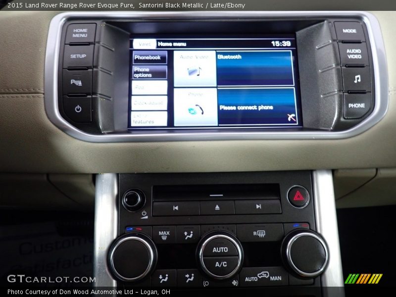 Santorini Black Metallic / Latte/Ebony 2015 Land Rover Range Rover Evoque Pure