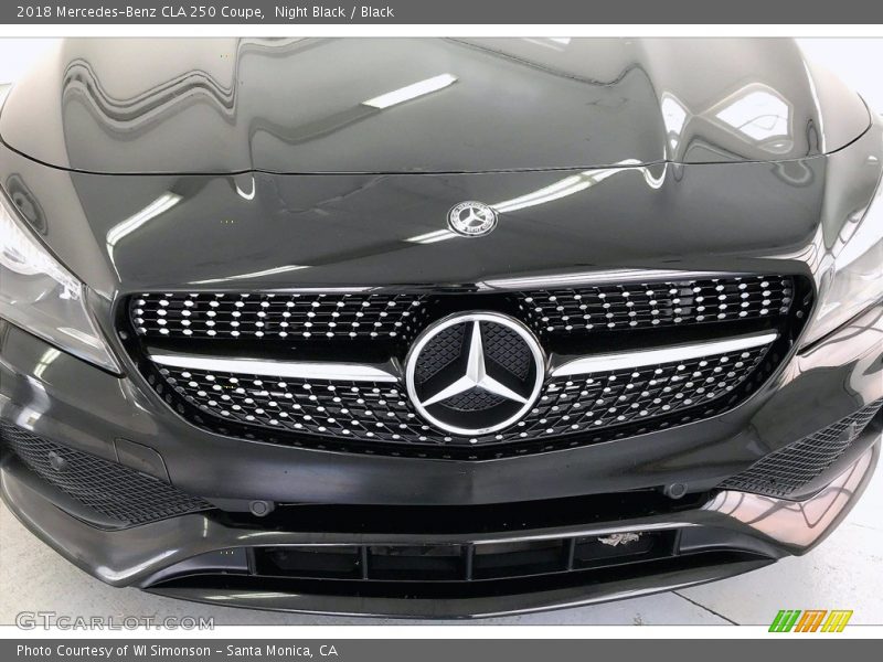 Night Black / Black 2018 Mercedes-Benz CLA 250 Coupe