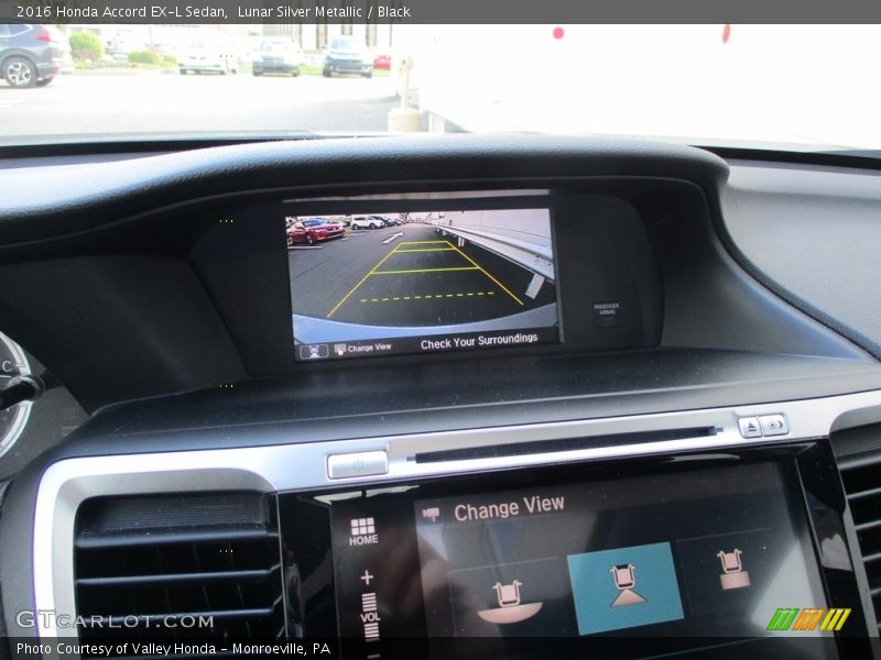 Lunar Silver Metallic / Black 2016 Honda Accord EX-L Sedan