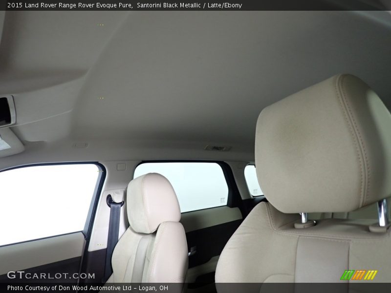 Santorini Black Metallic / Latte/Ebony 2015 Land Rover Range Rover Evoque Pure
