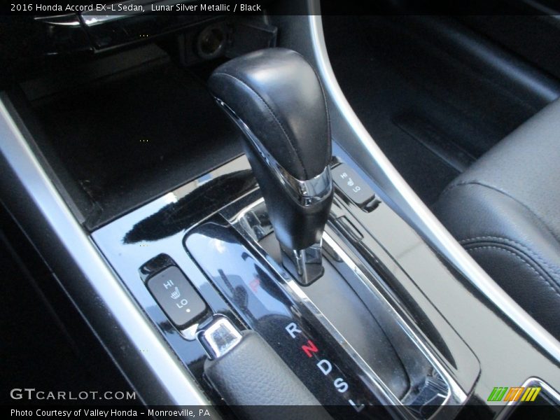 Lunar Silver Metallic / Black 2016 Honda Accord EX-L Sedan