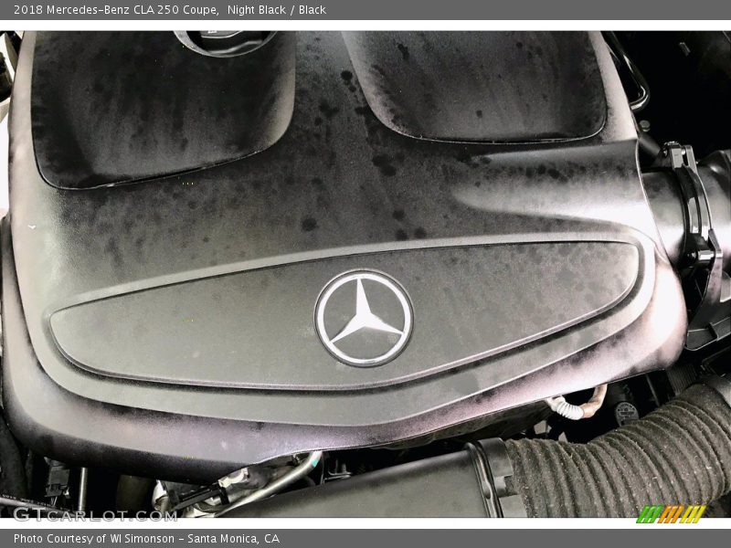 Night Black / Black 2018 Mercedes-Benz CLA 250 Coupe