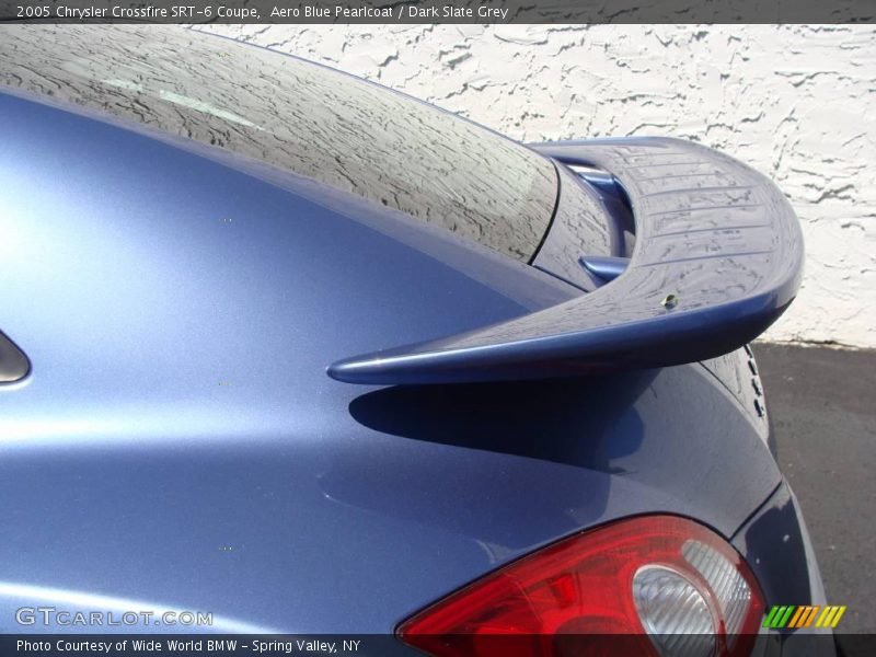 Aero Blue Pearlcoat / Dark Slate Grey 2005 Chrysler Crossfire SRT-6 Coupe