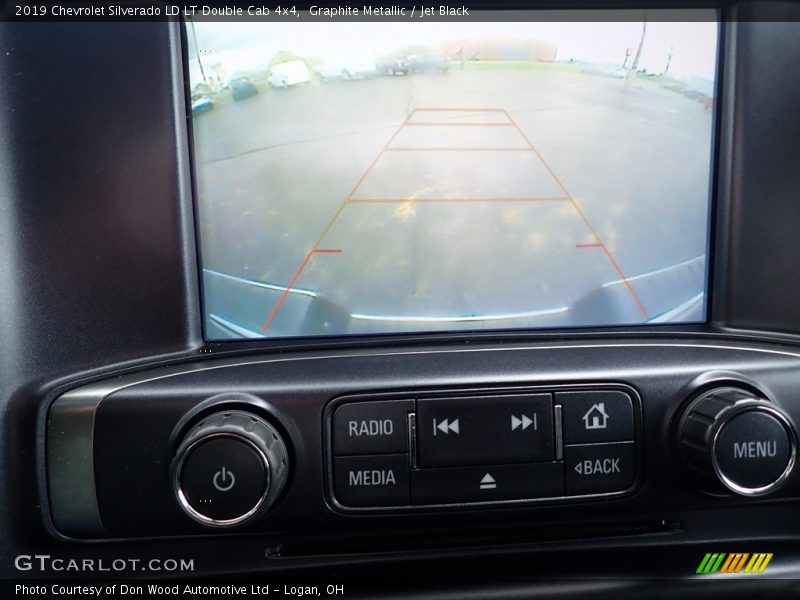 Graphite Metallic / Jet Black 2019 Chevrolet Silverado LD LT Double Cab 4x4