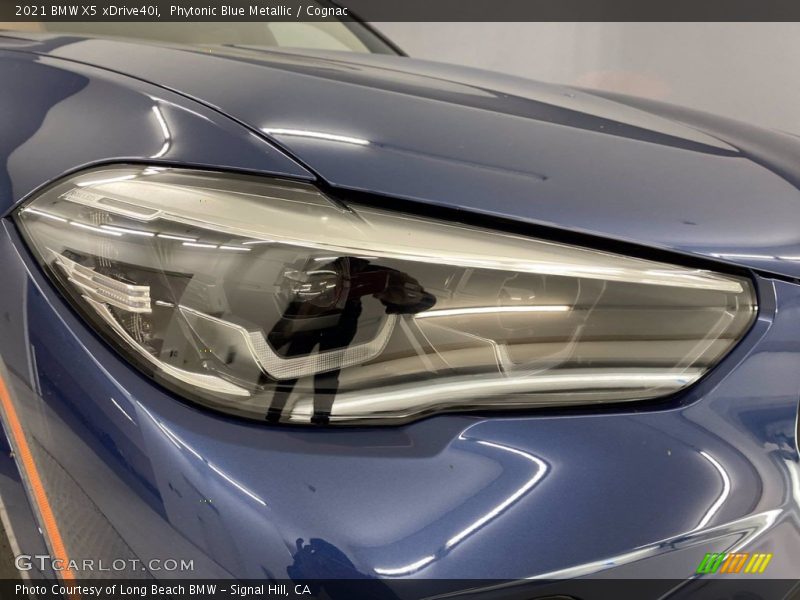 Phytonic Blue Metallic / Cognac 2021 BMW X5 xDrive40i