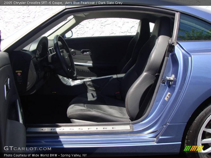 Aero Blue Pearlcoat / Dark Slate Grey 2005 Chrysler Crossfire SRT-6 Coupe