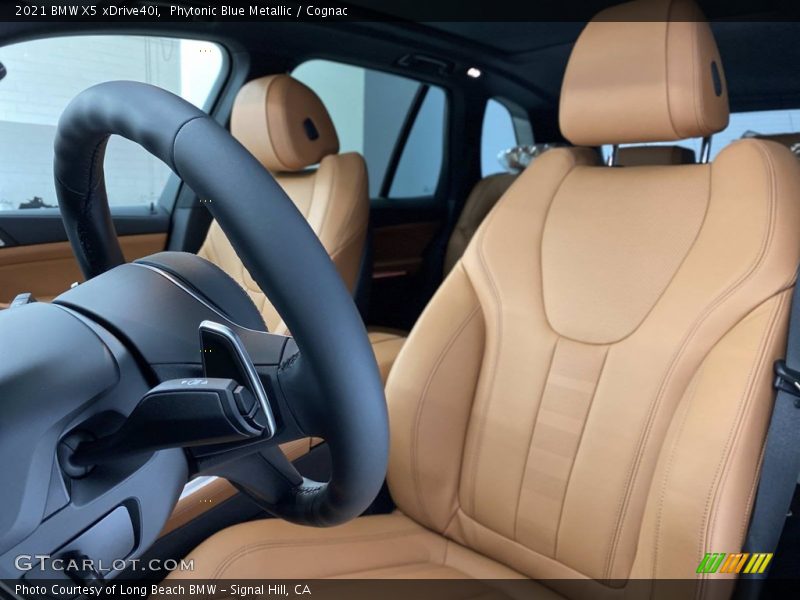Phytonic Blue Metallic / Cognac 2021 BMW X5 xDrive40i