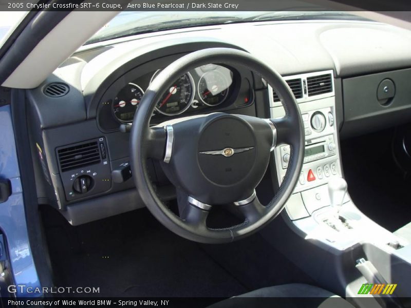 Aero Blue Pearlcoat / Dark Slate Grey 2005 Chrysler Crossfire SRT-6 Coupe