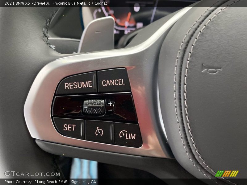 Phytonic Blue Metallic / Cognac 2021 BMW X5 xDrive40i