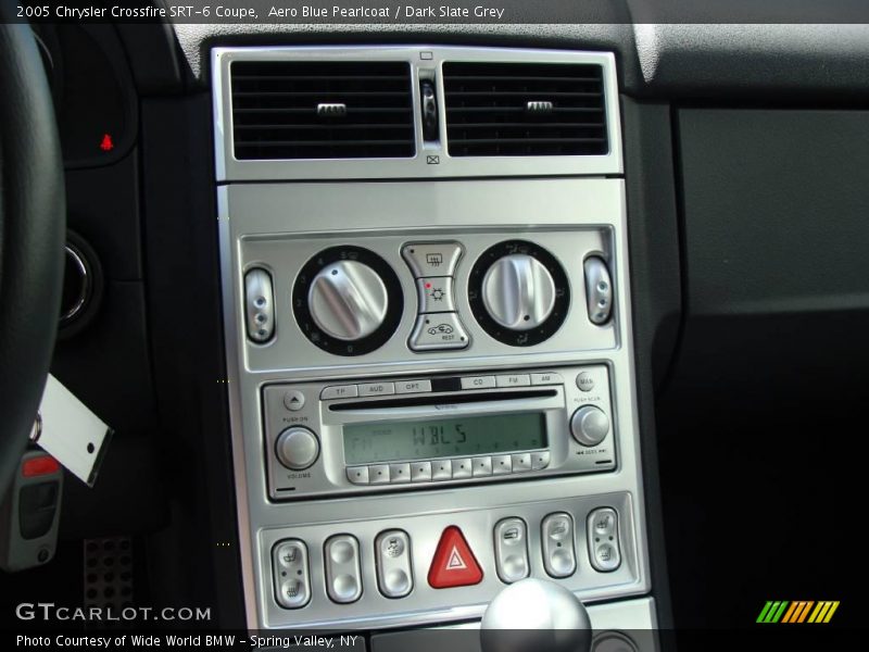 Aero Blue Pearlcoat / Dark Slate Grey 2005 Chrysler Crossfire SRT-6 Coupe