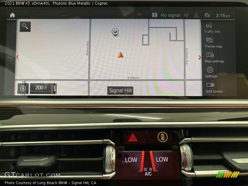 Phytonic Blue Metallic / Cognac 2021 BMW X5 xDrive40i