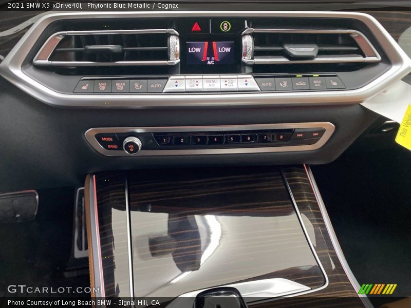 Phytonic Blue Metallic / Cognac 2021 BMW X5 xDrive40i