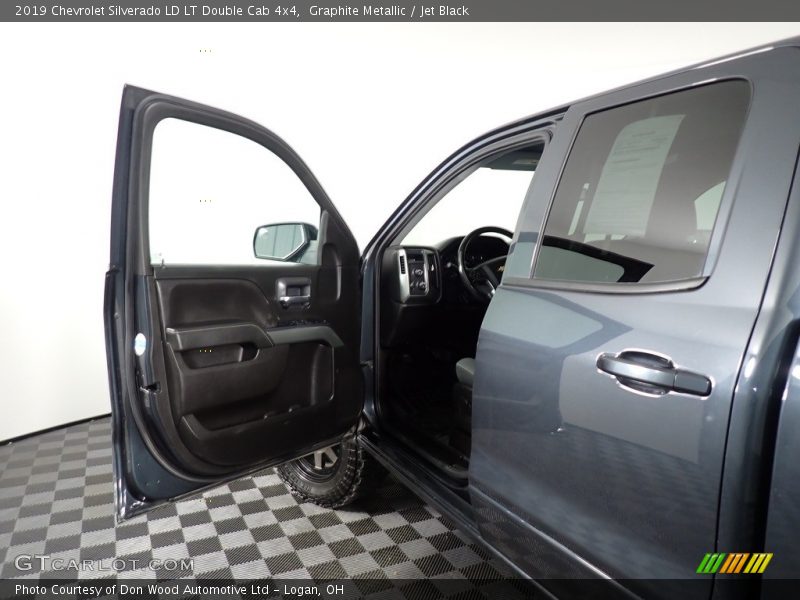 Graphite Metallic / Jet Black 2019 Chevrolet Silverado LD LT Double Cab 4x4