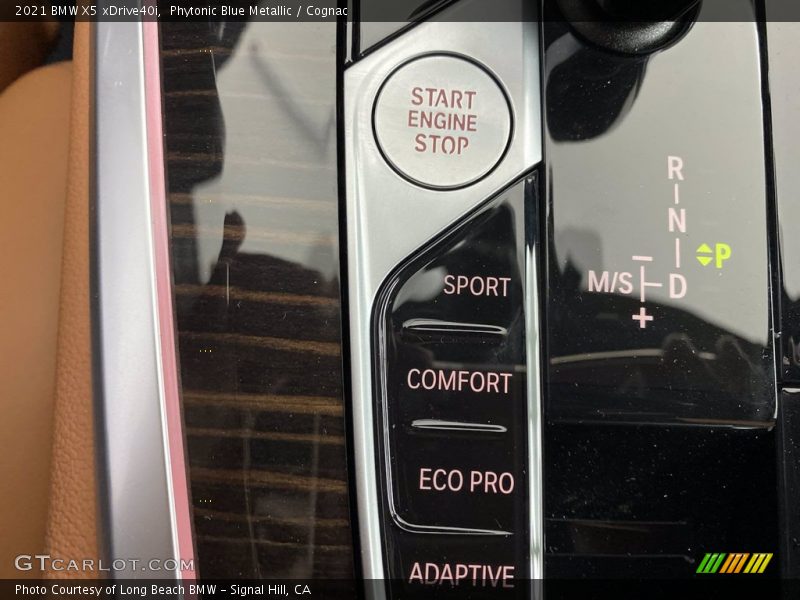 Phytonic Blue Metallic / Cognac 2021 BMW X5 xDrive40i