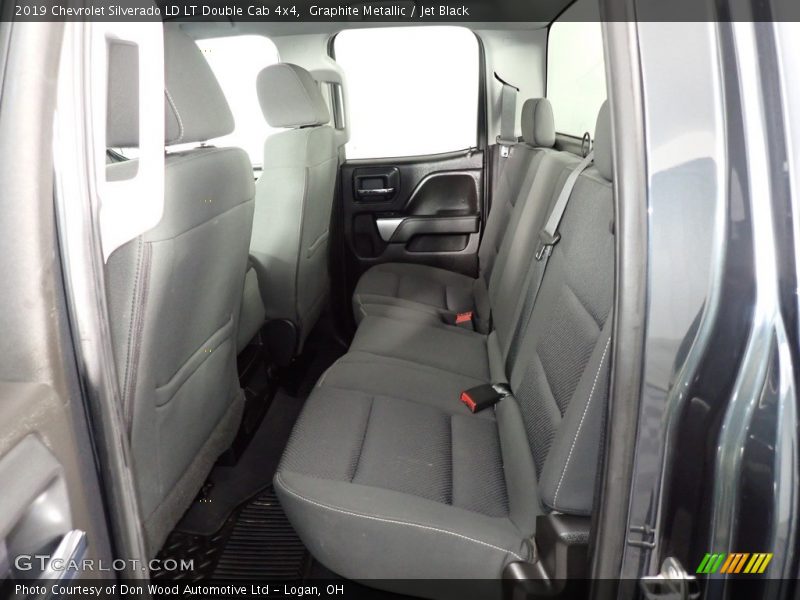 Graphite Metallic / Jet Black 2019 Chevrolet Silverado LD LT Double Cab 4x4