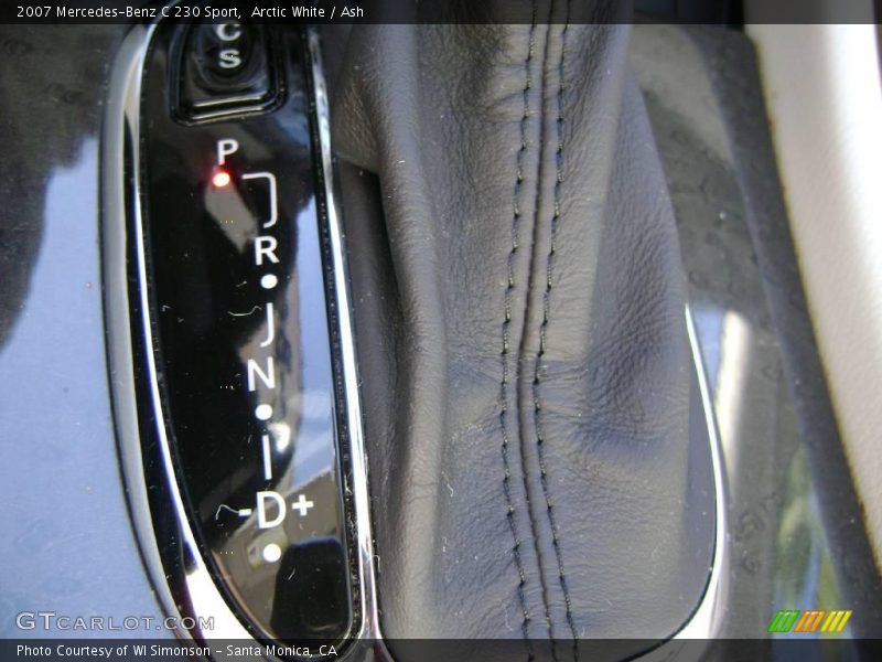 Arctic White / Ash 2007 Mercedes-Benz C 230 Sport