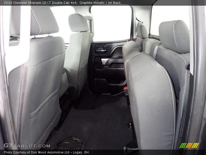 Graphite Metallic / Jet Black 2019 Chevrolet Silverado LD LT Double Cab 4x4