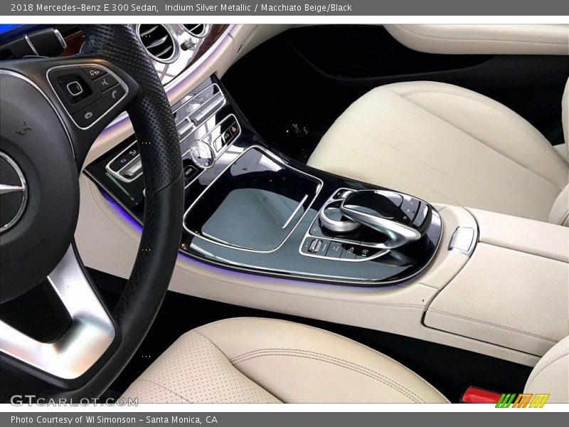 Iridium Silver Metallic / Macchiato Beige/Black 2018 Mercedes-Benz E 300 Sedan