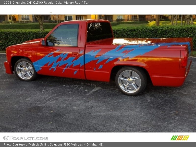  1993 C/K C1500 Regular Cab Victory Red