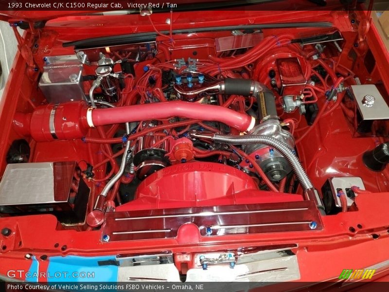 Victory Red / Tan 1993 Chevrolet C/K C1500 Regular Cab
