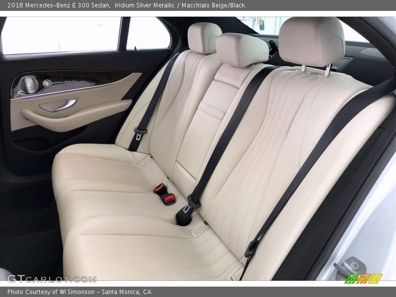 Iridium Silver Metallic / Macchiato Beige/Black 2018 Mercedes-Benz E 300 Sedan