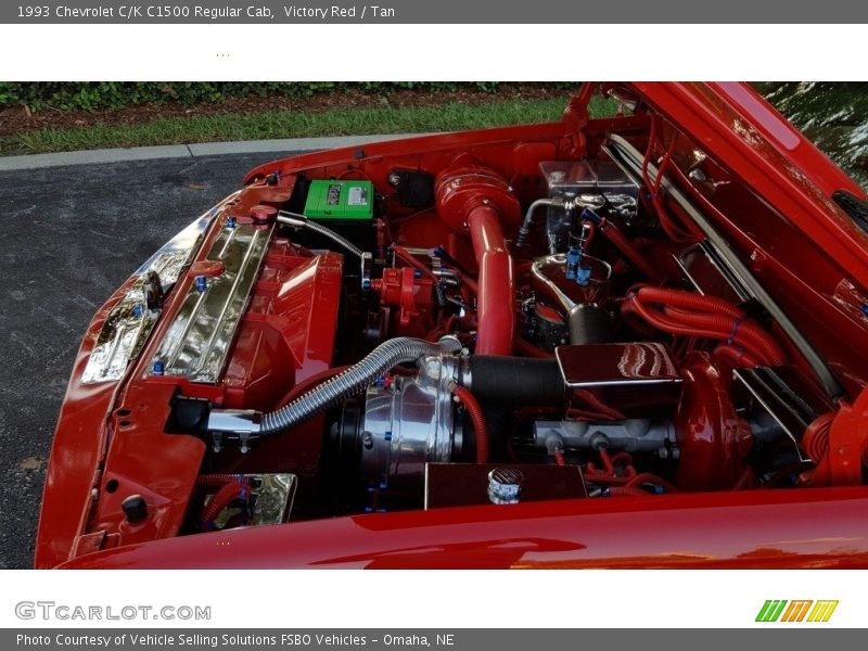 Victory Red / Tan 1993 Chevrolet C/K C1500 Regular Cab