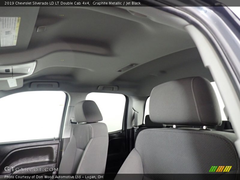 Graphite Metallic / Jet Black 2019 Chevrolet Silverado LD LT Double Cab 4x4