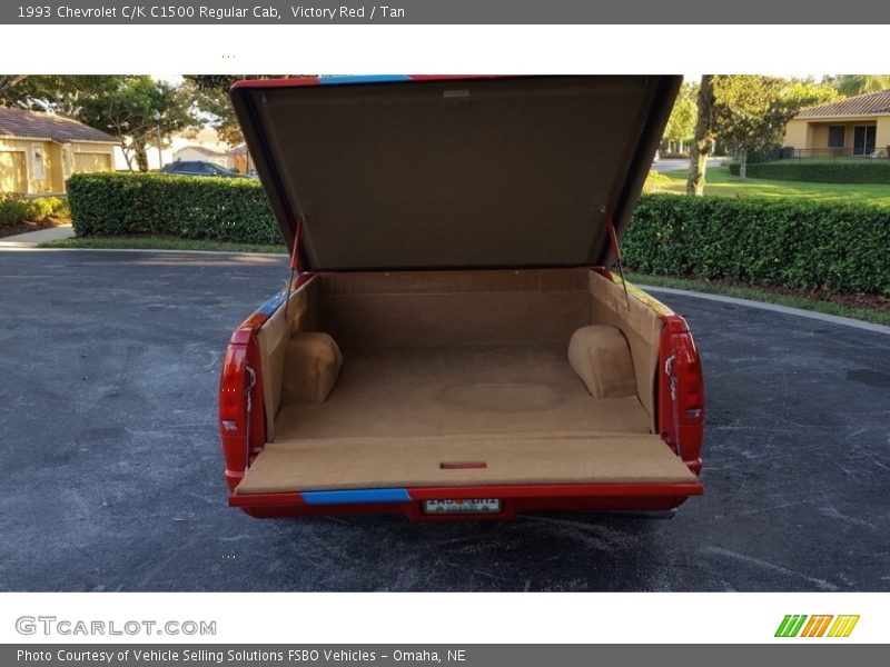 Victory Red / Tan 1993 Chevrolet C/K C1500 Regular Cab